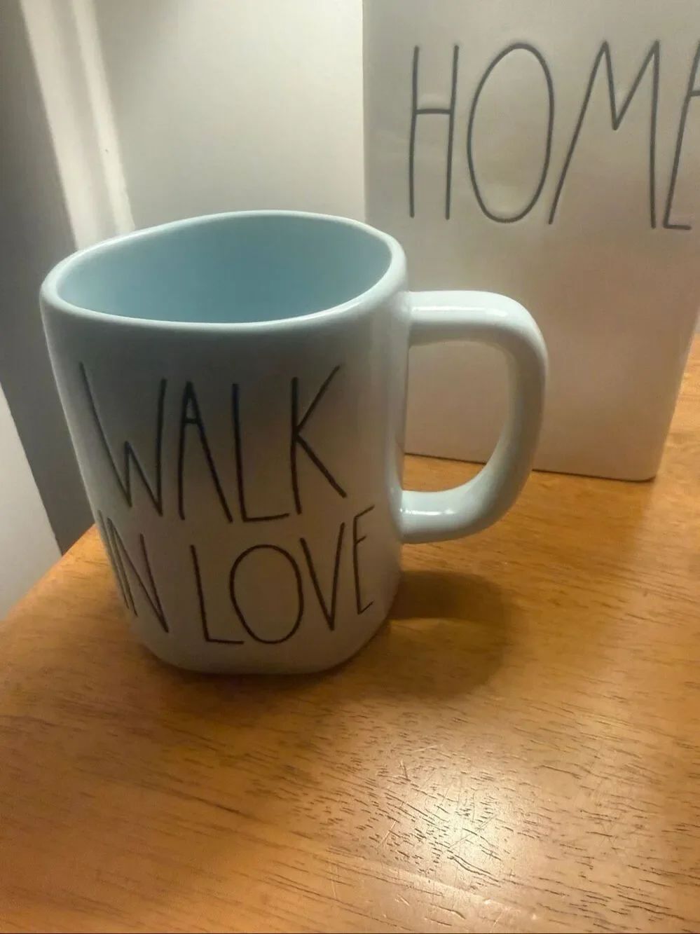 Rae Dunn "Walk In Love" Coffee Mug